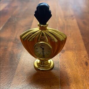 Timex Elegant Gold and Black Wall Clock